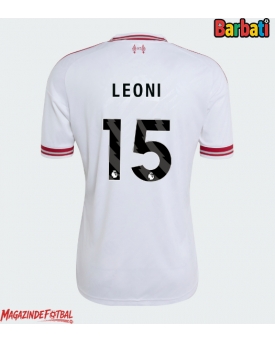 Liverpool Giovanni Leoni #15 Tricou Fotbal Replică 2026-27 Barbati Deplasare Liverpool Giovanni Leoni #15 Tricou Fotbal Replică 2026-27 Barbati Deplasare
